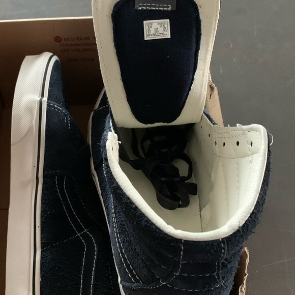 Vans Sk8-Hi (Hair Suede) Sky Captain Skate - Picture 8 of 8